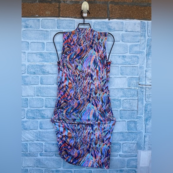 Savee Couture Laguna Beach watercolor dress size XS NWT - Picture 10 of 12